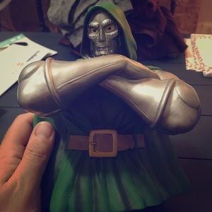 Dr. Doom Plastic Piggy Bank